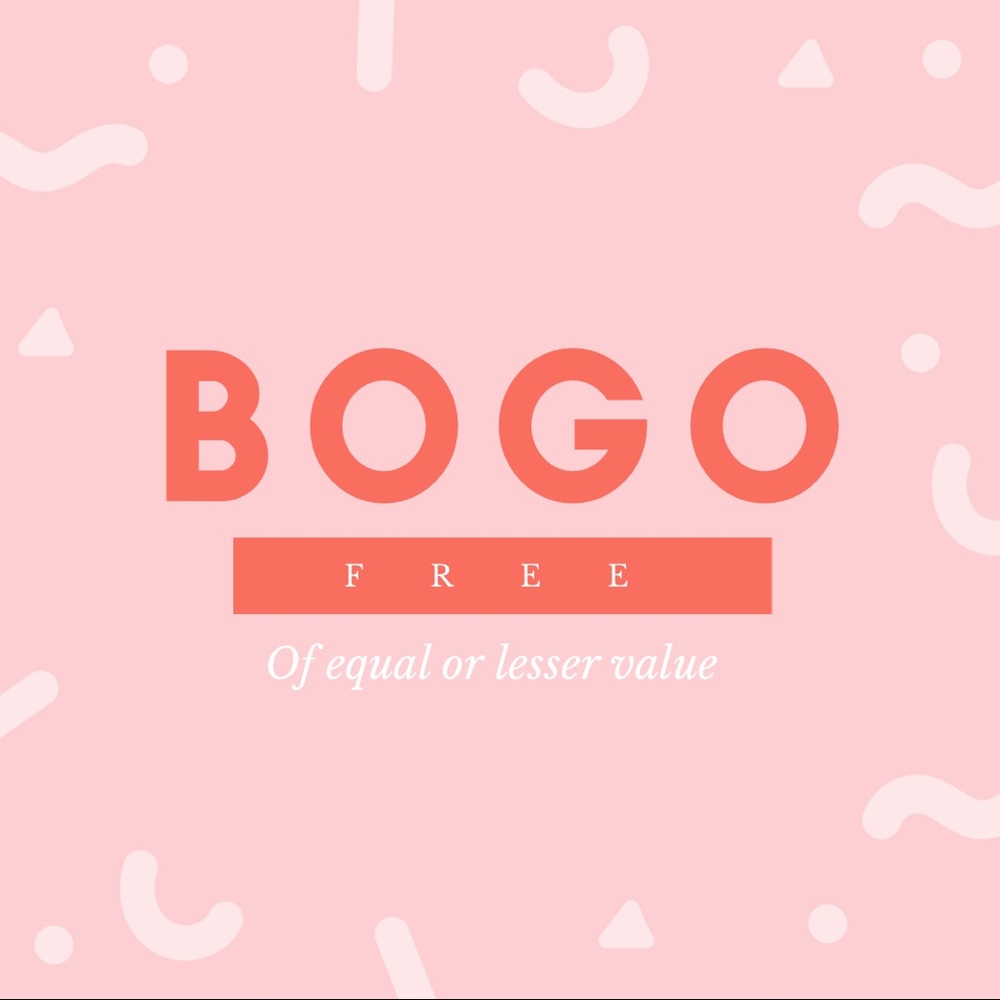 EVERYTHING IN MY CLOSET IS BOGO FREE!